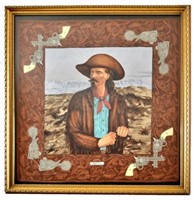 Rare Ralph Lauren Buffalo Bill Silk Scarf