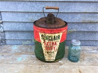 Sinclair Heavy Duty Oil Can