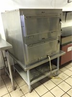 2 door stainless warmer 30 x 32 x 30H on