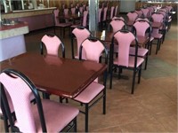 11 tables & 44 chairs