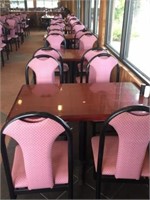 10 tables & 40 chairs