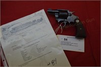 Colt Bankers Special .38