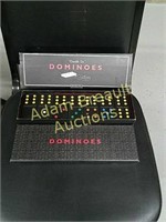 Vintage "Double Six" dominoes set, like new