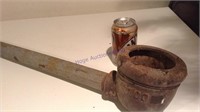 Cup & pipe for water pump
