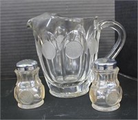 VINTAGE FOSTORIA PITCHER AND MORE