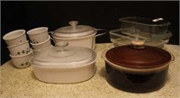 SELECTION OF CASSEROLE DISHES