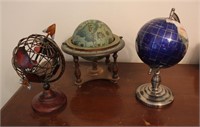 SELECTION OF GLOBES