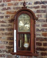 31 Day Wall Clock w/Pendulum & Key