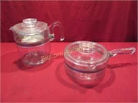 Pyrex Clear Glass Percolator Coffee Pot - 9 Cup