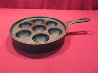 Griswold Cast Iron Ebelskiver Pan No. 32