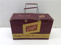 Schlitz Beer Cardboard Beer Cooler  1950's Form 22