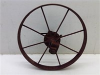 Vtg 16" (8) Spoke Steel Wheel  "B"
