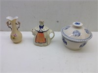 (3) Pcs Nice Ceramics