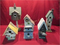 Wooden Bird Houses Various Sizes & Styles