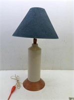 MCM Ceramic Table Lamp  1964 C.N.Burman Co