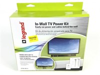 Legrand HT2202-WH-V1 wall tv power kit