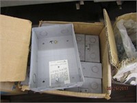 LOT OF ELECTRICAL BOXES