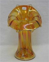 Morning Glory 9" JIP vase - marigold