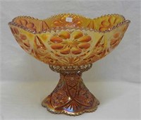 Four Seventy Four punch bowl & base - marigold