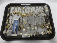54 PCS. STERLING COLLECTOR SPOONS