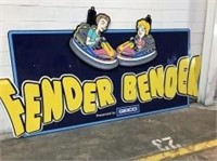 Fender Bender Ride Sign