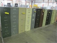 Approx (12) 4-Drawer File Cabinets