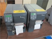 (2) Zebra Z4M Label Printers