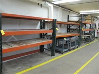 (5) Sections of Heavy Duty Shelving