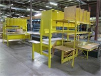 (4) Custom Manufactured Packagin Stations