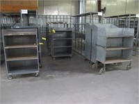 (8) Multi-Tier Shop Carts