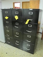 (5) 4-Drawer File Cabinets