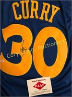 Steph Curry signed jersey with authentication