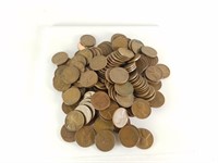 APPROX 1LB WHEAT PENNIES UNSEARCHED