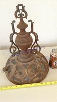 Wood stove finial- cast iron