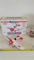 Mobilgas Vintage Airplane bank