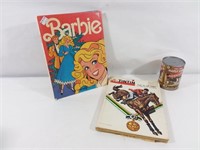 2 livres: Barbie et Tintin