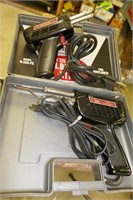 2- WELLER SOLDERING GUNS W/ CASE