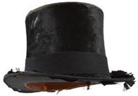 Antique Gambler's Top Hat