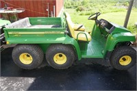 John Deere 6X4 Gator UTV With Dump, Gas Unit