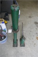 Two Hydraulic Jacks 1-Tall, 1 Short