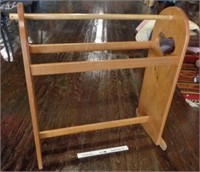 Wooden Quilt Stand
