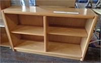 Adjustable Oak Book Shelf