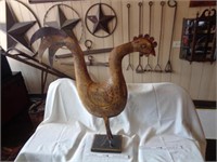 Metal Rooster Decor