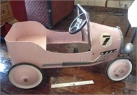 Pink "Old Timey" Pedal Car