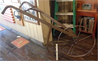 Antique Iron Hand Plow