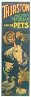 Thurston, Howard. Pets Lithograph