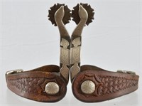 Ray Anderson Marked Gooseneck Child's Spurs