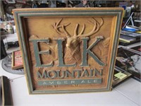 ELK MOUNTAIN AMBER ALE SIGN