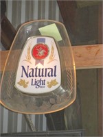 NATURAL BEER LIGHTED SIGN