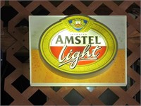 AMSTEL LIGHT LIGHTED SIGN